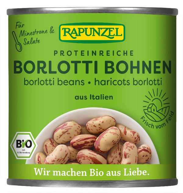 Produktfoto zu Borlotti Bohnen in der Dose 400g