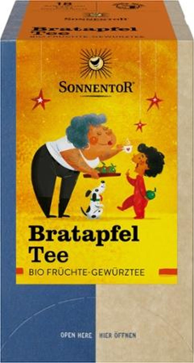Produktfoto zu Bratapfel Tee 18 Beutel