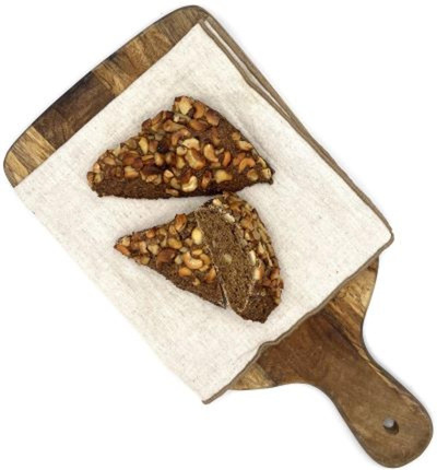 Produktfoto zu Pumpernickel Cashewbrötchen