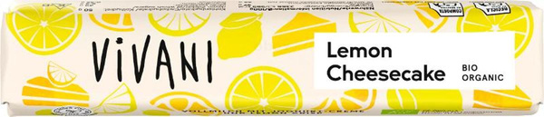 Produktfoto zu Lemon Cheesecake Riegel 40g
