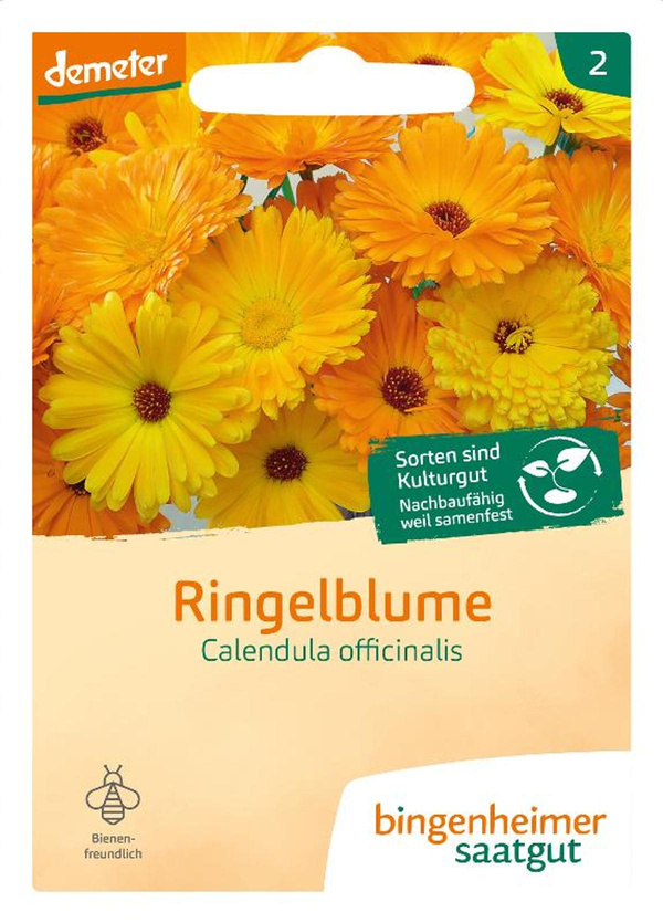 Produktfoto zu Saatgut Ringelblume "Calendula officinalis"