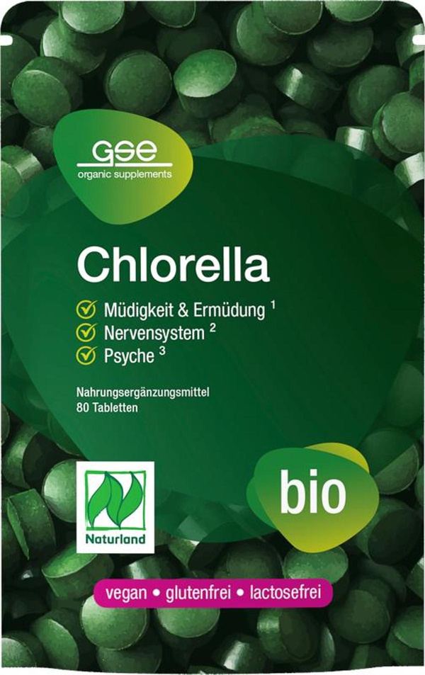 Produktfoto zu Chlorella 80 Tabletten à 500 mg
