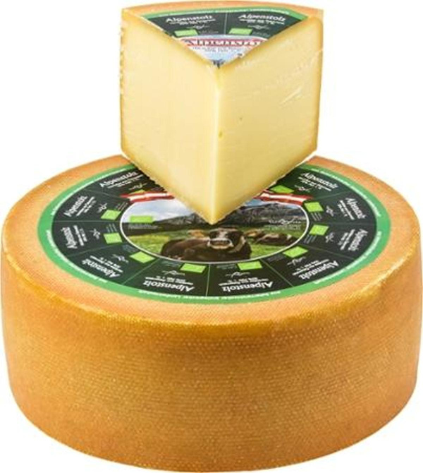 Produktfoto zu Alpenstolz Kuhmilch-Käse 10-12 Monate gereift (laktosefrei)