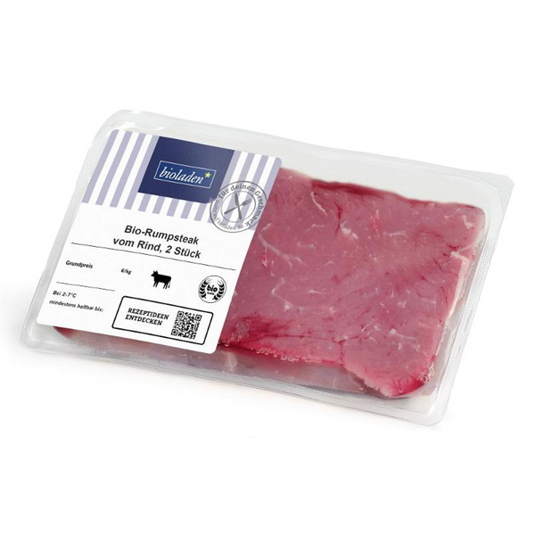 Produktfoto zu Rind Rumpsteaks 2 Stück ca. 350g