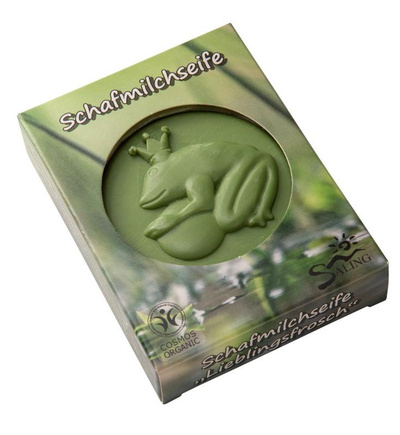 Produktfoto zu Schafmilchseife Frosch 75g