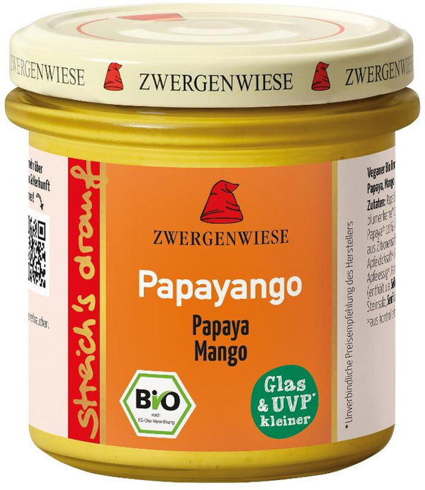Produktfoto zu Brotaufstrich "Papayango" Papaya Mango 135g