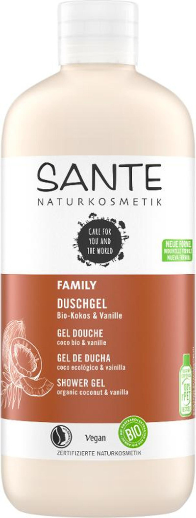 Produktfoto zu FAMILY Duschgel Kokos & Vanille 500ml