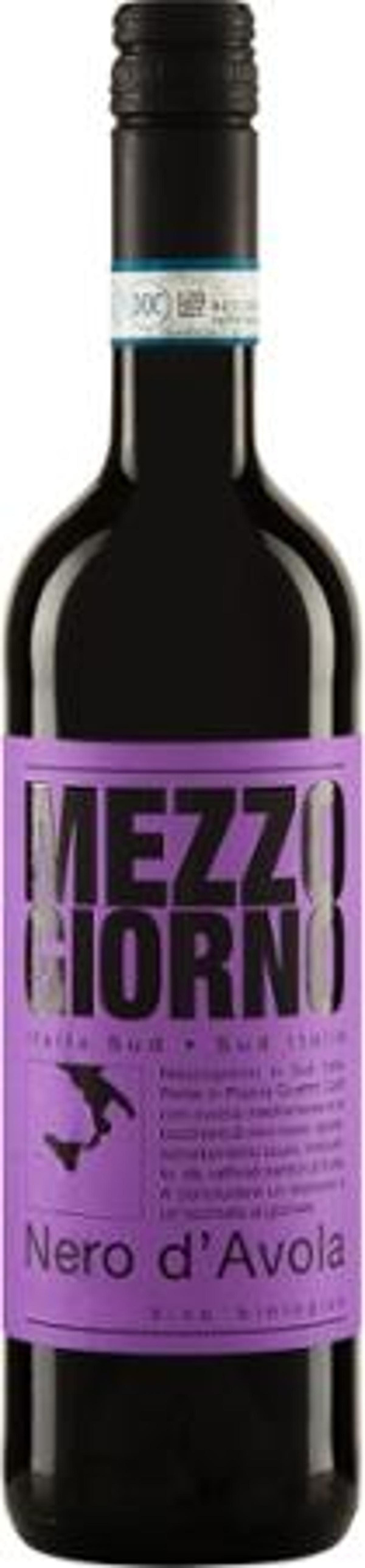 Produktfoto zu Mezzogiorno Nero d'Avola 0,75L