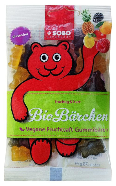Produktfoto zu BioBärchen vegan 75g
