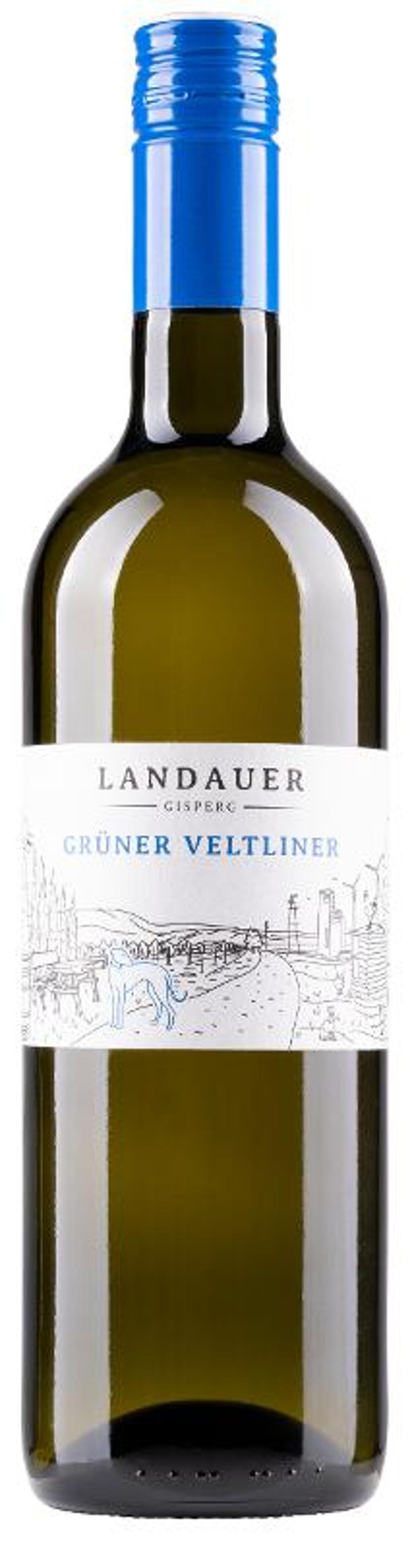 Produktfoto zu Grüner Veltiner trocken 0,75L