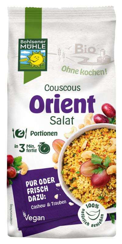 Produktfoto zu Couscous Orient Salat für 2 Portionen