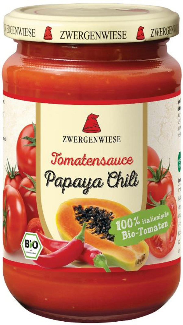 Produktfoto zu Tomatensauce Papaya-Chili 340g