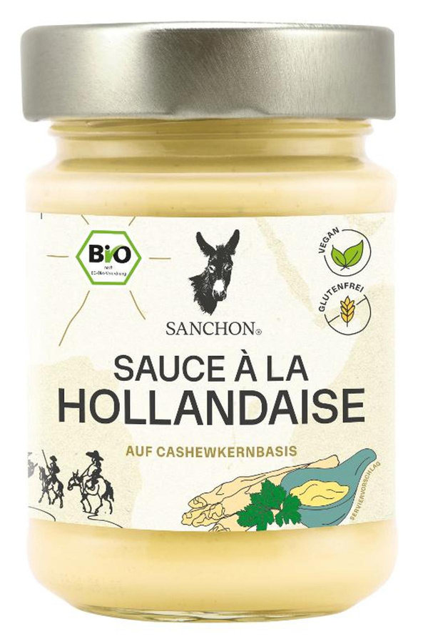 Produktfoto zu Sauce Hollandaise 170ml vegan