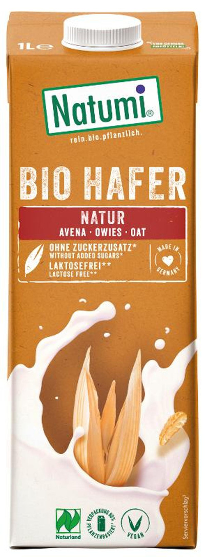 Produktfoto zu Hafer Natural 1L