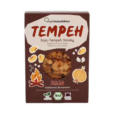 Produktfoto zu Tempeh Soja Smokey 200g