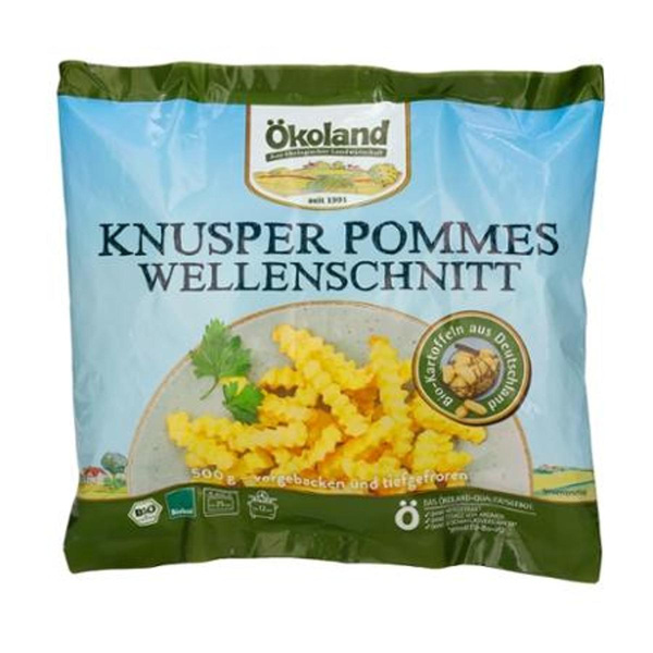 Produktfoto zu TK Knusper Pommes Wellenschnitt 500g