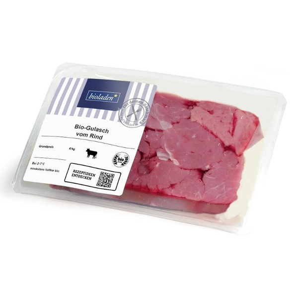 Produktfoto zu Rindergulasch ca. 400g