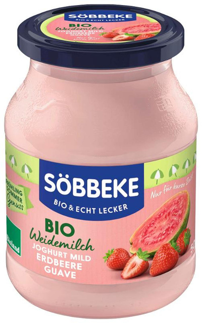 Produktfoto zu Joghurt Erdbeere-Guave 3,8% 500g