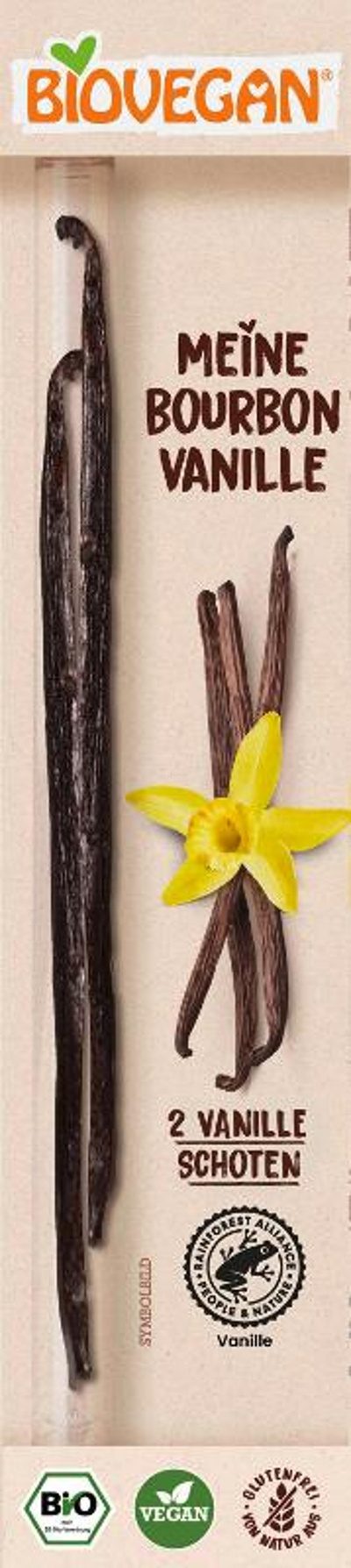 Produktfoto zu Bourbon Vanilleschoten 2 Stück