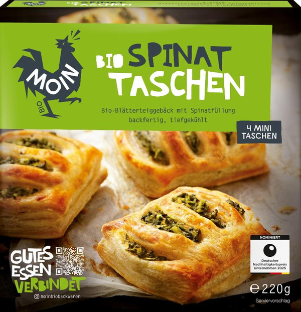 Produktfoto zu TK Spinat Taschen