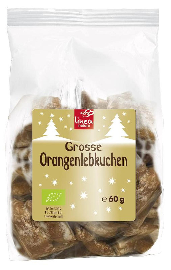 Produktfoto zu Orangen Lebkuchen Zartbitter 125 g