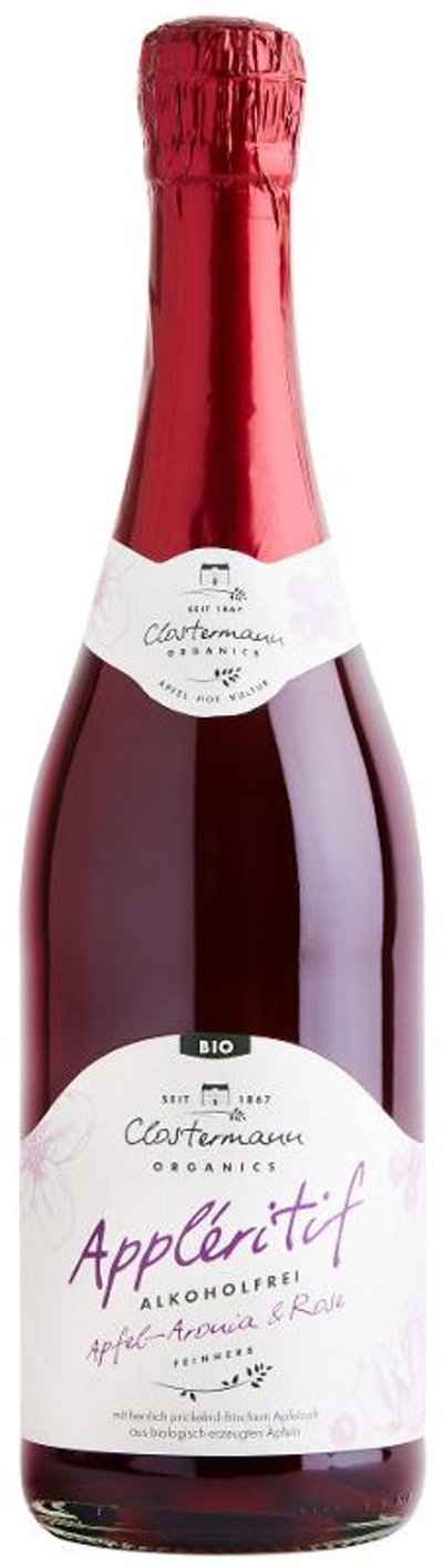 Produktfoto zu Appleritif Aronia feinherb alkoholfrei 0,75L