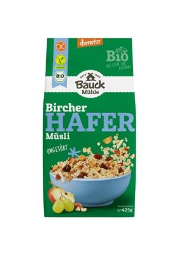 Produktfoto zu Bircher Hafer Müsli 425g