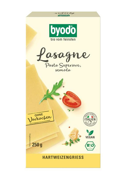 Produktfoto zu Lasagne-Platten Hartweizengriess 250g