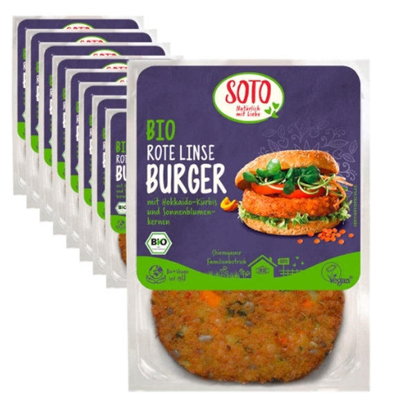 Produktfoto zu Rote Linse Burger 160g