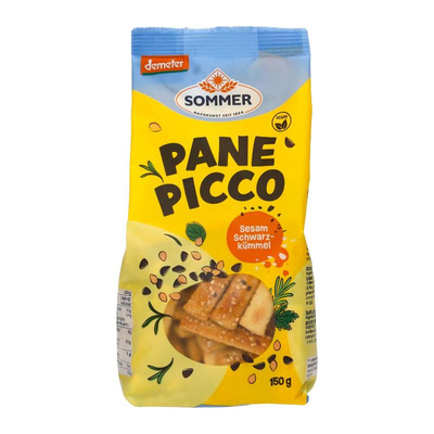 Produktfoto zu Pane Picco Sesam u Schwarzkümmel 150g