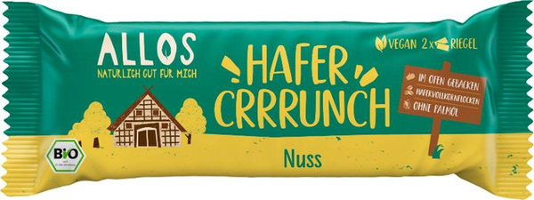 Produktfoto zu Hafer Crrrunch Nuss Riegel 50g