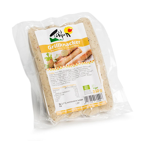 Produktfoto zu Tofu Bratwurst gepfeffert 250 g