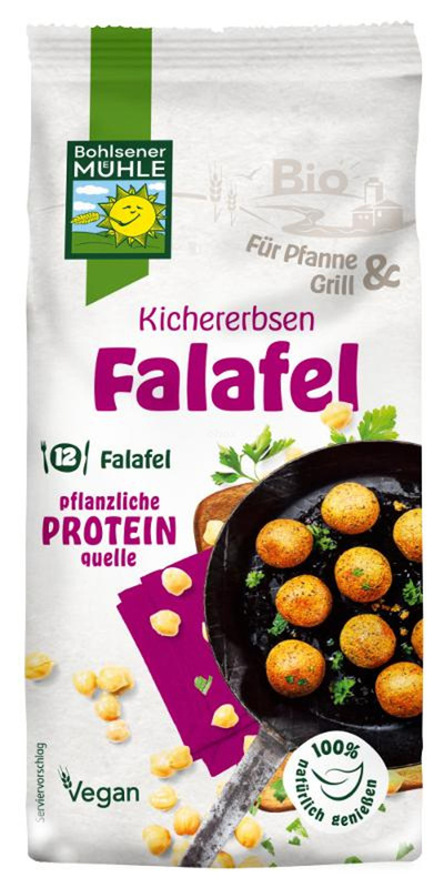 Produktfoto zu Kichererbsen Falafel-Mischung für 12 Falafel