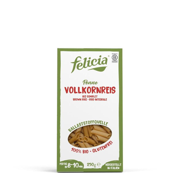 Produktfoto zu Penne Vollkornreis 250g