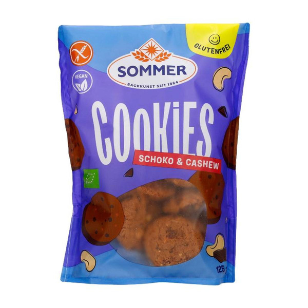 Produktfoto zu Cookies Choco & Cashew 125g