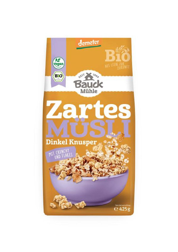 Produktfoto zu Knusper Dinkel Müsli 425g