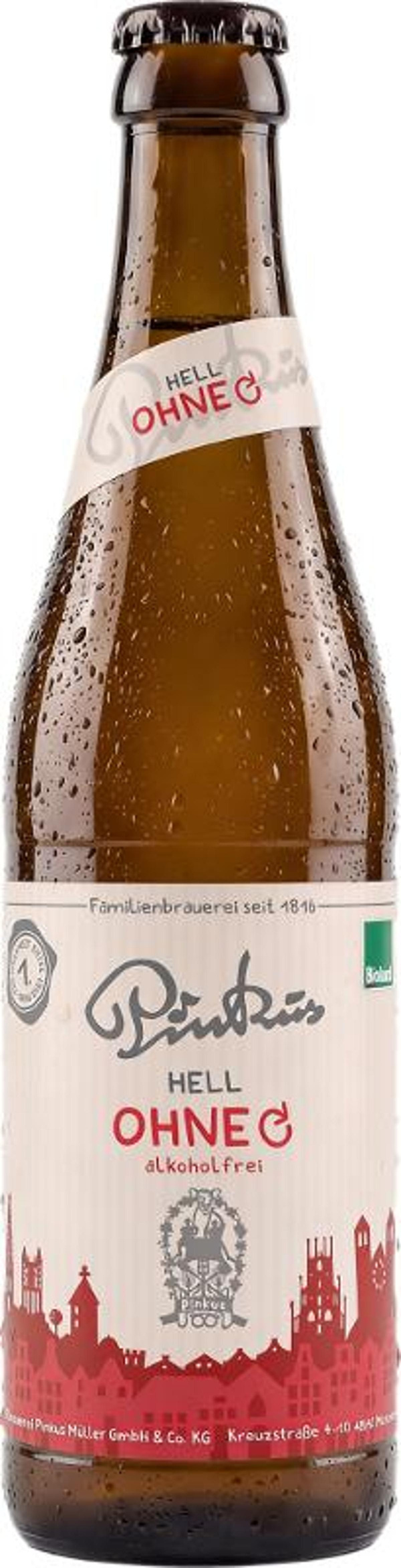 Produktfoto zu Pinkus alkoholfrei 0,33L