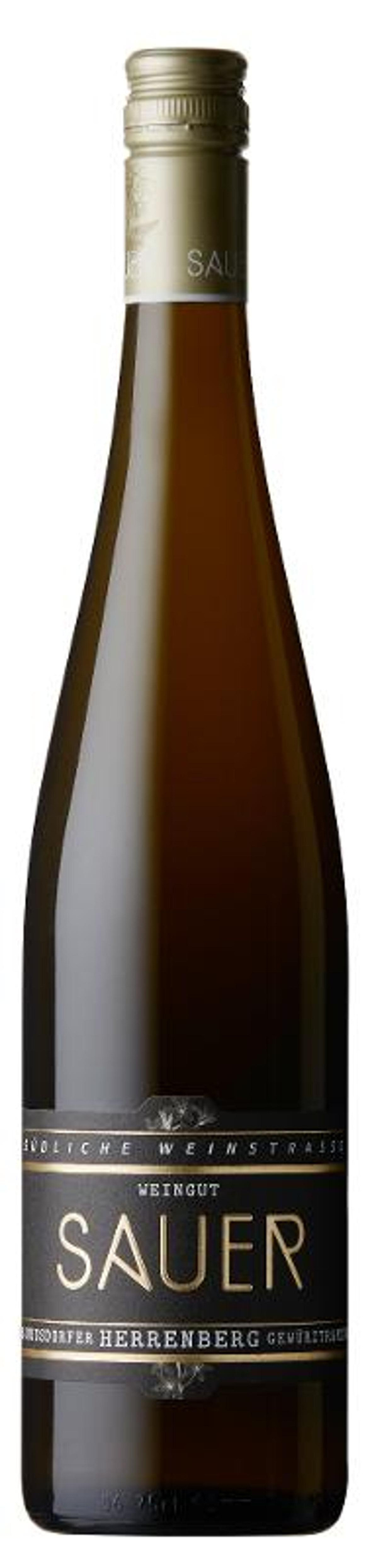 Produktfoto zu Weingut Sauer Nußdorfer Gewürztraminer 0,75L