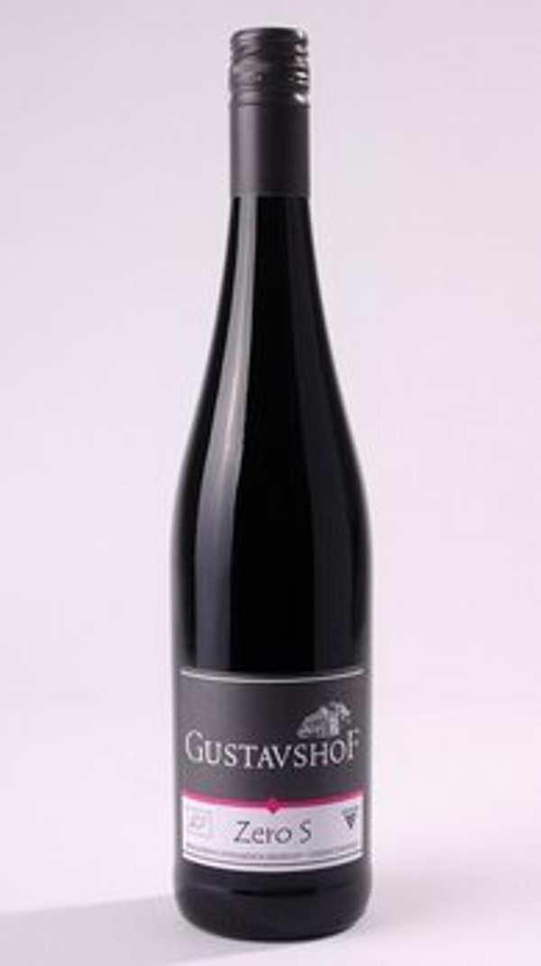 Produktfoto zu Gustavshof Zero S Rotwein 0,75L