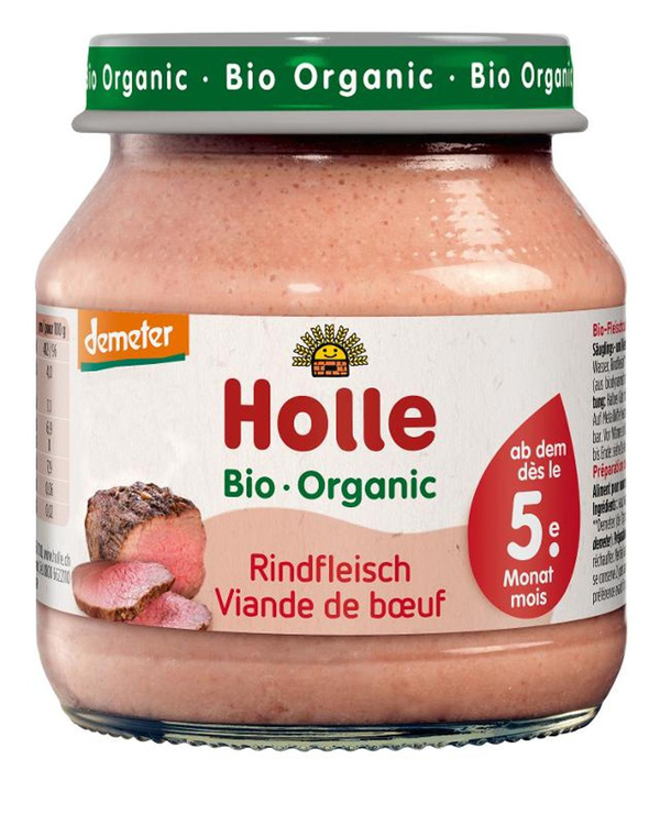 Produktfoto zu Rindfleisch Babykost 5M+ 125g