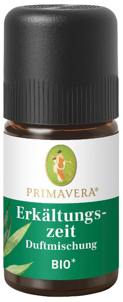 Produktfoto zu Erkältungszeit Duftmischung bio 5ml