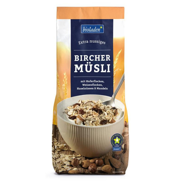 Produktfoto zu Bircher Müsli bioladen 750g vegan