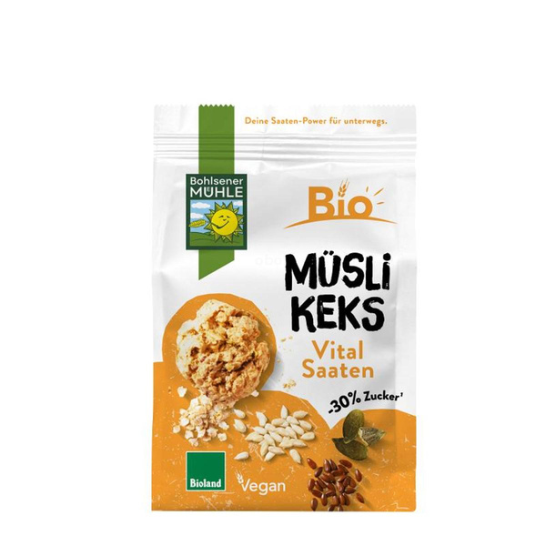Produktfoto zu Müsli Keks Saaten 125g