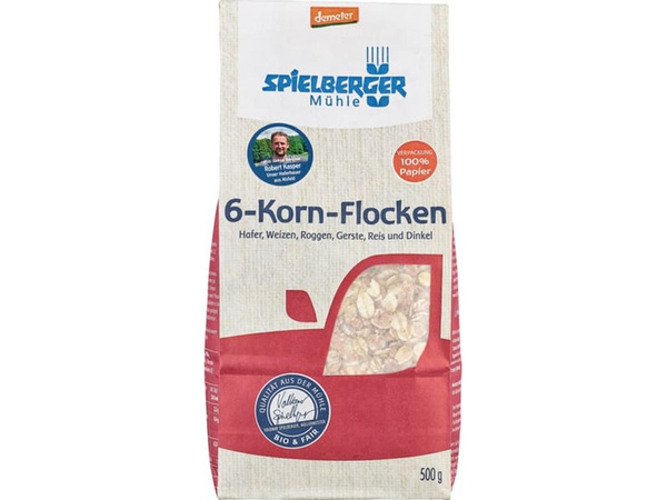 Produktfoto zu 6-Korn-Flocken 500g
