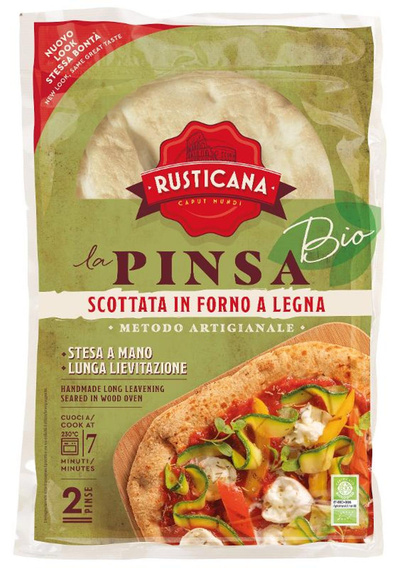 Produktfoto zu La Rusticana - vorgebackene Pinsa 2 Stück