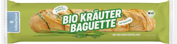 Produktfoto zu TK Kräuter Baguette 175g vegan