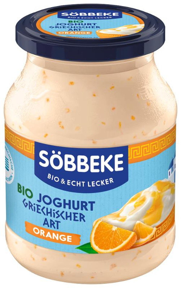Produktfoto zu Joghurt griechische Art Orange 7,5% 500g