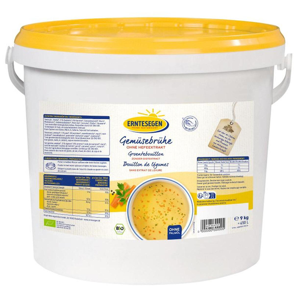 Produktfoto zu Gemüsebrühe ohne Hefeextrakt 9kg