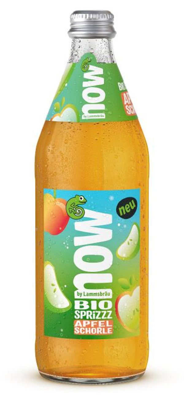Produktfoto zu now Sprizzz Apfelschorle 0,5L