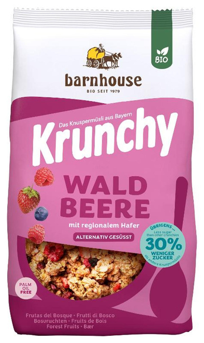 Produktfoto zu Krunchy Waldbeere 500g